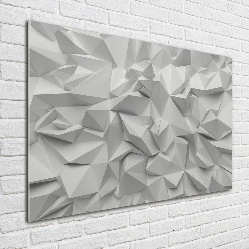 3D Abstraction - Unframed Art Prints on Glass