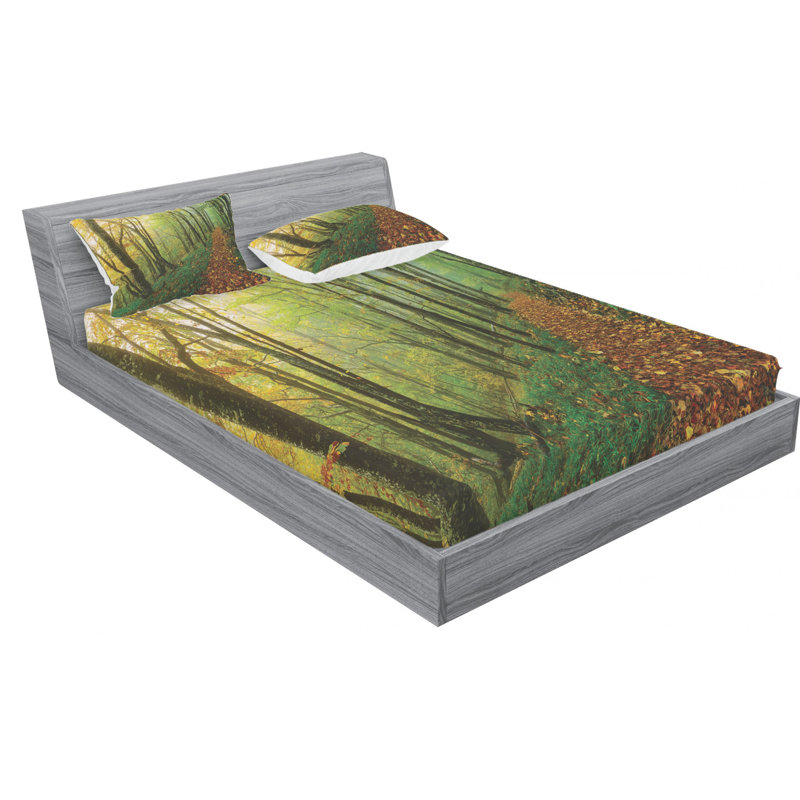 Microfiber Sheet Set, Queen Sheet Set with Fitted Sheet