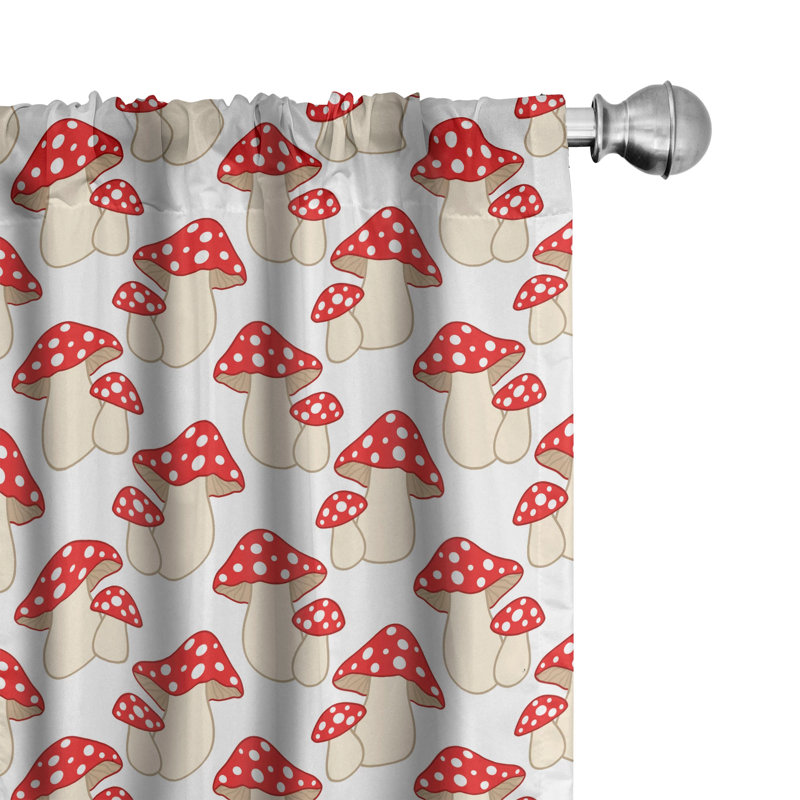 Semi-Sheer Rod Pocket Curtain Panels, 28" x 63"