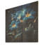 Starry Night Morning Glory Flower I - Morning Glory sur impression sur bois-436123289