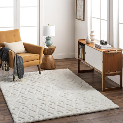Tapis gris clair Khlani Pietro