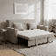 Nyrell 2 Seater Extra Wide Fabric Sofa Bed-915604859