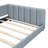 Upholstered Platform Bed-1012601176