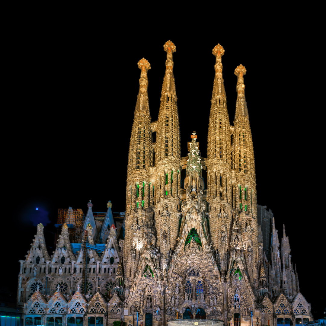 Kathedrale Familia in Barcelona - Druck