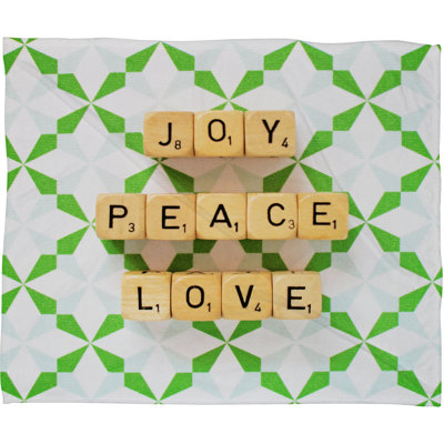 Happee Monkee Knitted Throw Blanket