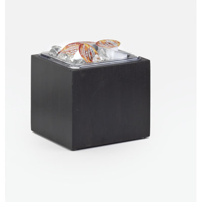 Midnight Bamboo Ice Housing with Clear Pan 7" x 6" x 6"