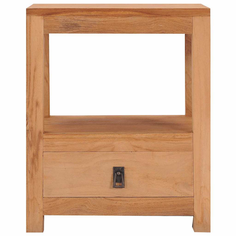 Bierce 40cm W Solid Wood Bedside Table