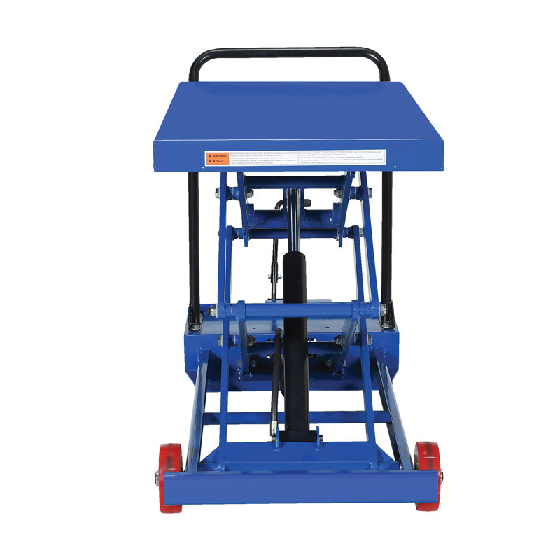 Chariot à ciseaux double Premium, H 38 po x l 26 po x P 53,5 po