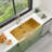 Farmhouse Kitchen Sink Gauge Stainless Steel Kitchen Sink Apron Front Sink-51001584-123802530