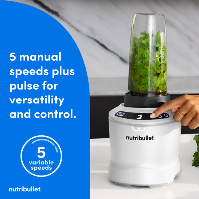 Mélangeur Nutribullet Pro, blanc mat
