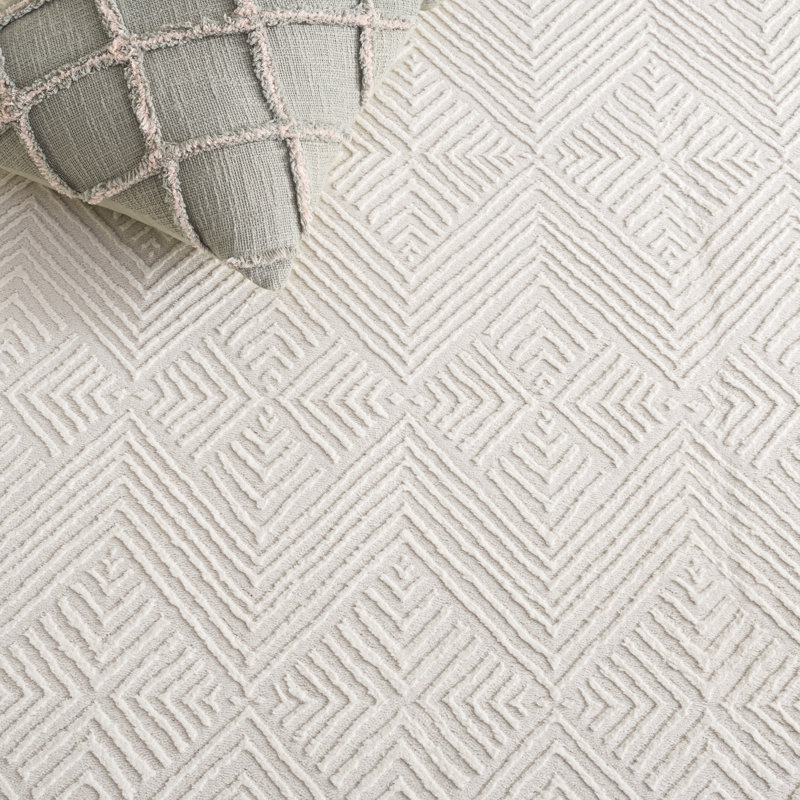 Lashad Performance Geometric Rug, Runner 2'3" x 8'