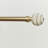 Metal Adjustable 1" Single Curtain Rod-59079012-59079013