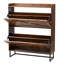Armoire à chaussures autoportante avec 2 tiroirs rabattables-1804155541