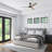 Elamin 48'' Ceiling Fan with LED Lights