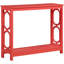 Console avec tablette Omega, corail
