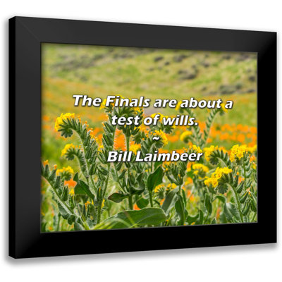 Bill Laimbeer Quote: The Finals are about a test of wills.