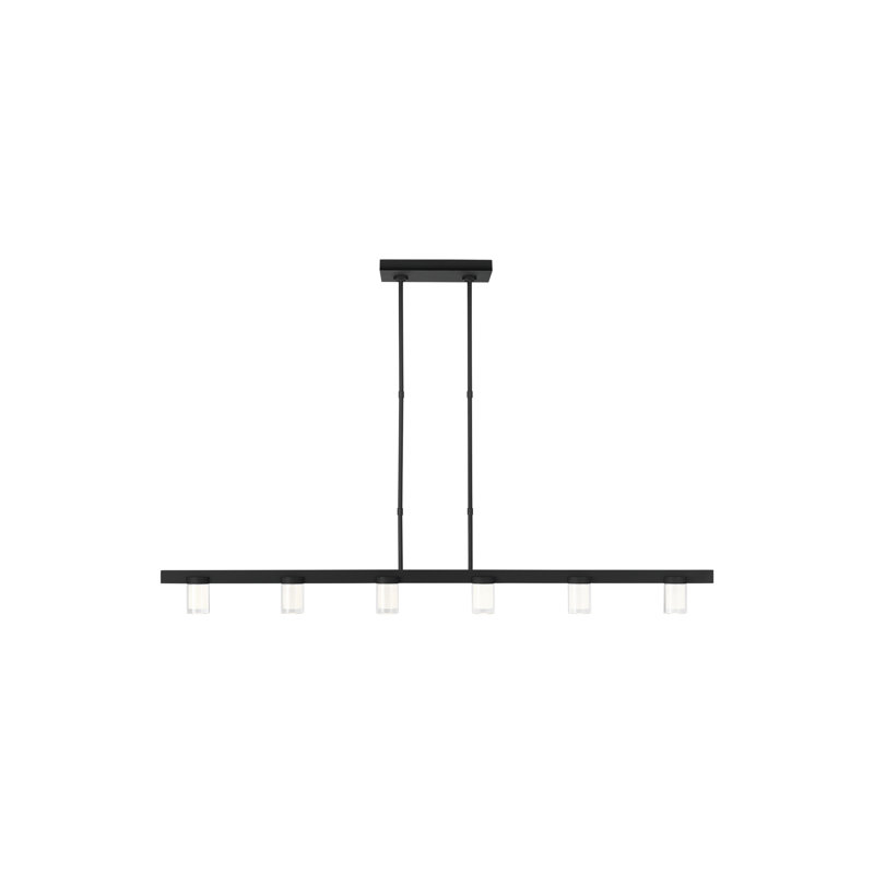 Esfera 6 - Light LED Pendant, Nightshade Black