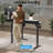  66" Height Adjustable L-Shaped Desk With Power Outlets and 3 Drawers-687522760