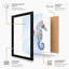 Pencil Seahorse Modern - Print-136659584-136659580