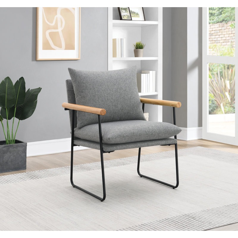 Kasandra 24,25 po de large, Polyester gris anthracite