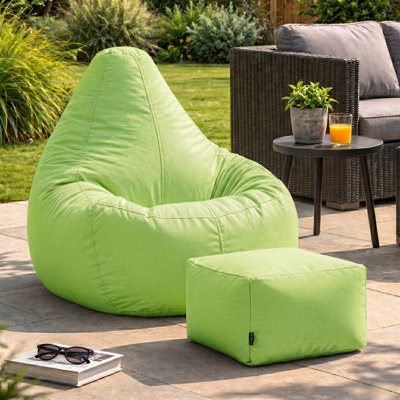 icon Recliner Bean Bag Chair & Pouffe