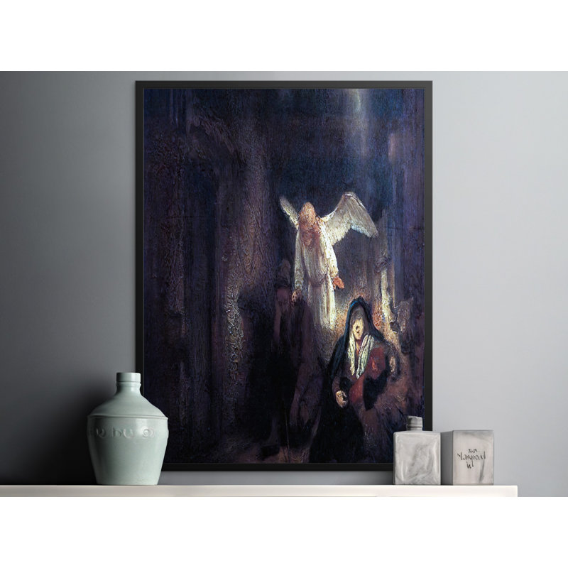 Welton 1 Piece Floater Frame Wall Art, 11x14