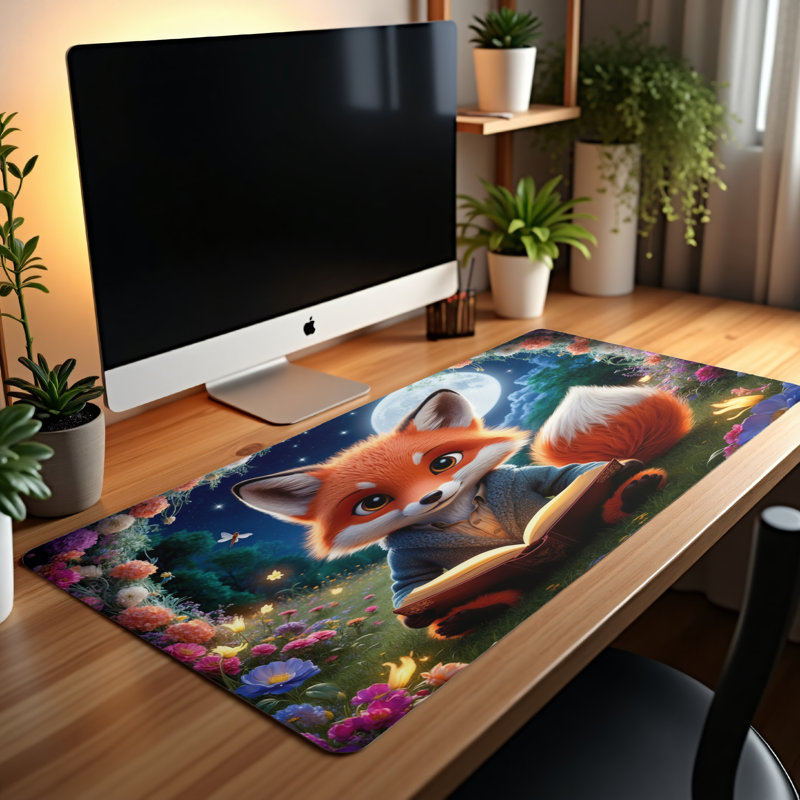 Polyester Desk Pad, 23.6x13.8