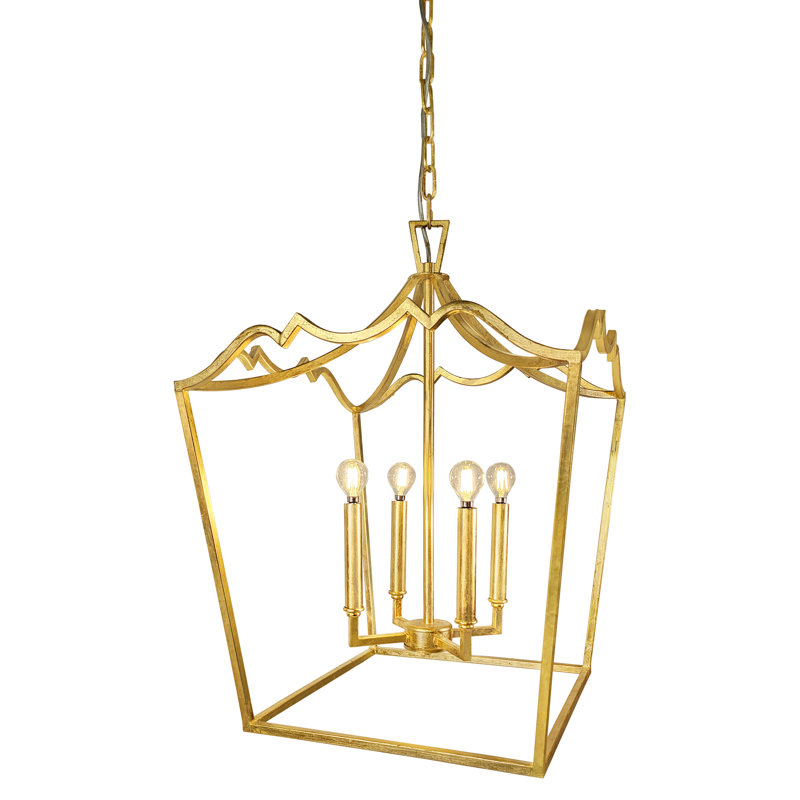Thiva 4 - Light Lantern Square Pendant