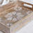 Handcrafted Whitewashed Mango Wood Serving Tray -588811966-588811967