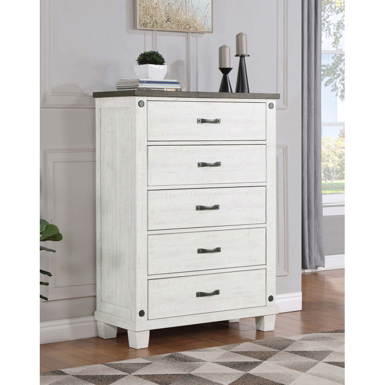 Commode 5 tiroirs Brihann