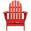 Chaise Adirondack pliante en plastique Leighton-54930197