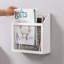 Solid Wood Free Standing Magazine Rack-742775707