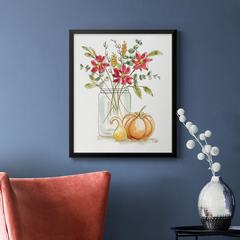 Toile encadrée de qualité supérieure Simple Harvest I - prête à être accrochée, Noir, H 24 po x l 20 po