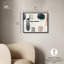 «Floating Shapes I Canvas Midcentury Shape Art» par Art Remedy-111156649-111156656