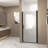 Pivot Shower Door With Aluminum Frame