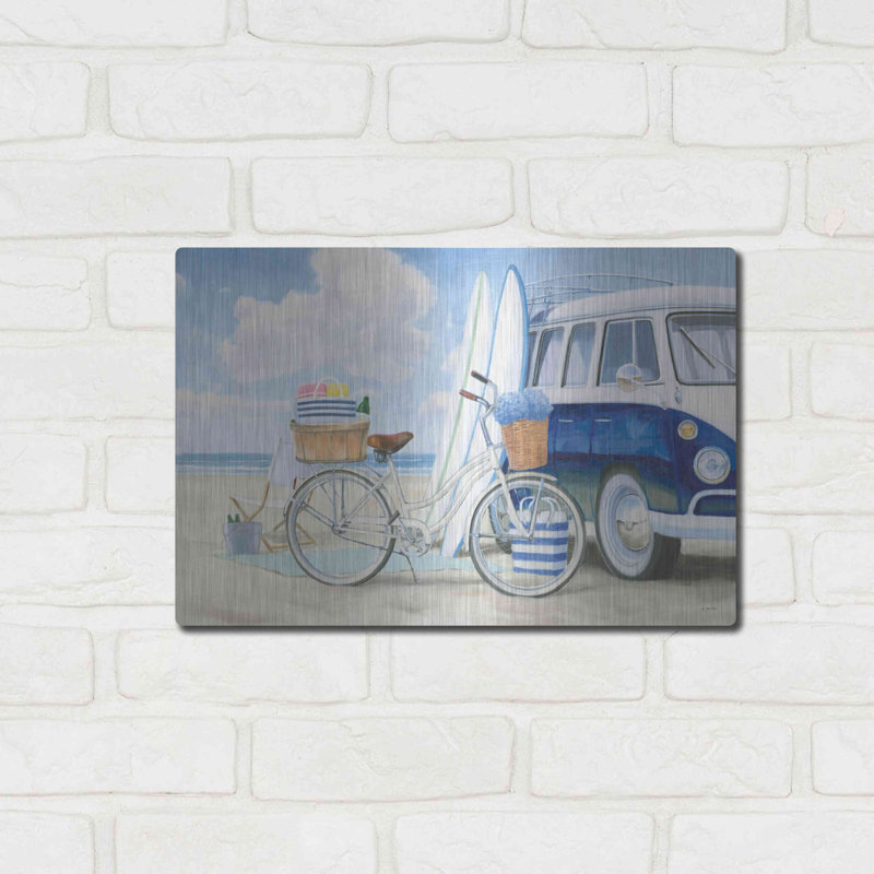 «Beach Time I» par James Wiens, H 12 po x l 16 po