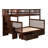 Ilariana Wood Bunk Bed with Staircase and Drawers-2085015709-2036248529