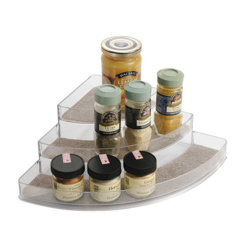 Twillo Freestanding Spice Rack, Clear