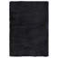 Shaggy Rug High Pile NAVARRA Black Polyester-980338812