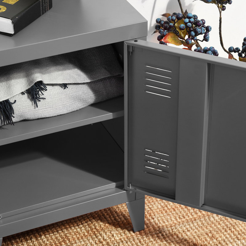 Shanna End Table, Grey