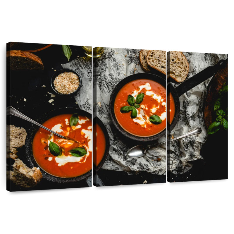 Yarlin Tuscan Tomato Soup, 28" H x 45" W