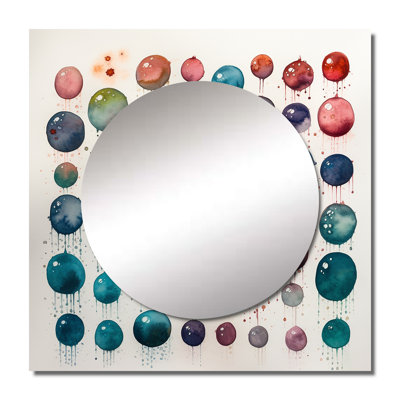 Garvine - Minimalism Square Mirror Wall Decor For Bedroom