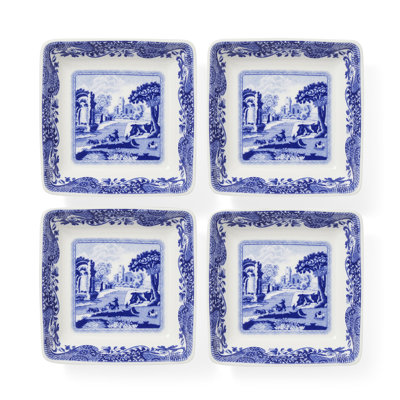 Classic Blue Italian - Square Dishes 