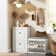 Shoe Storage Bench with Flip-Drawer and Seat Cushion Hidden Organizer