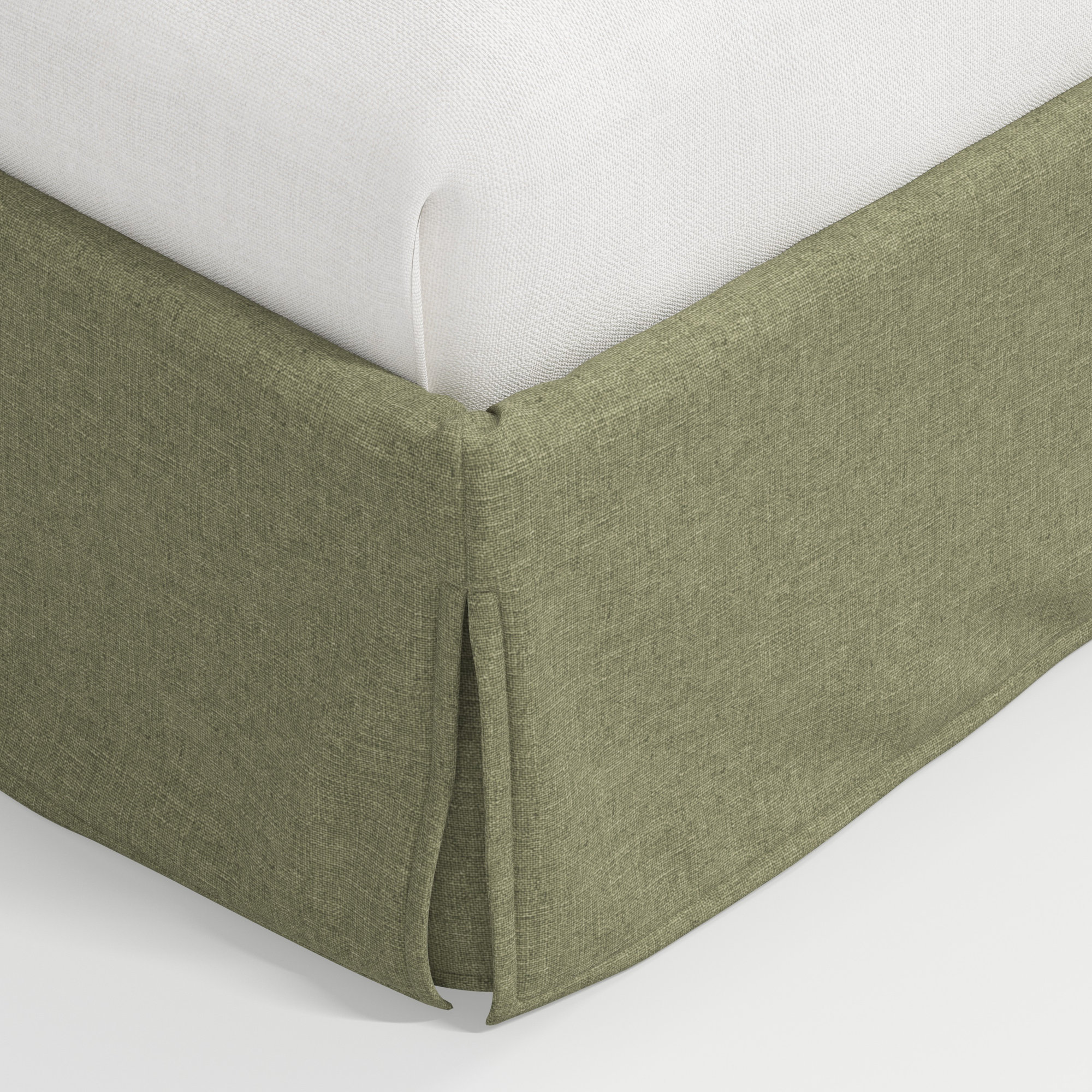 Stoffer Home x Cloth and Co. Maura Bed, Zuma Laurel Textured Linen, King