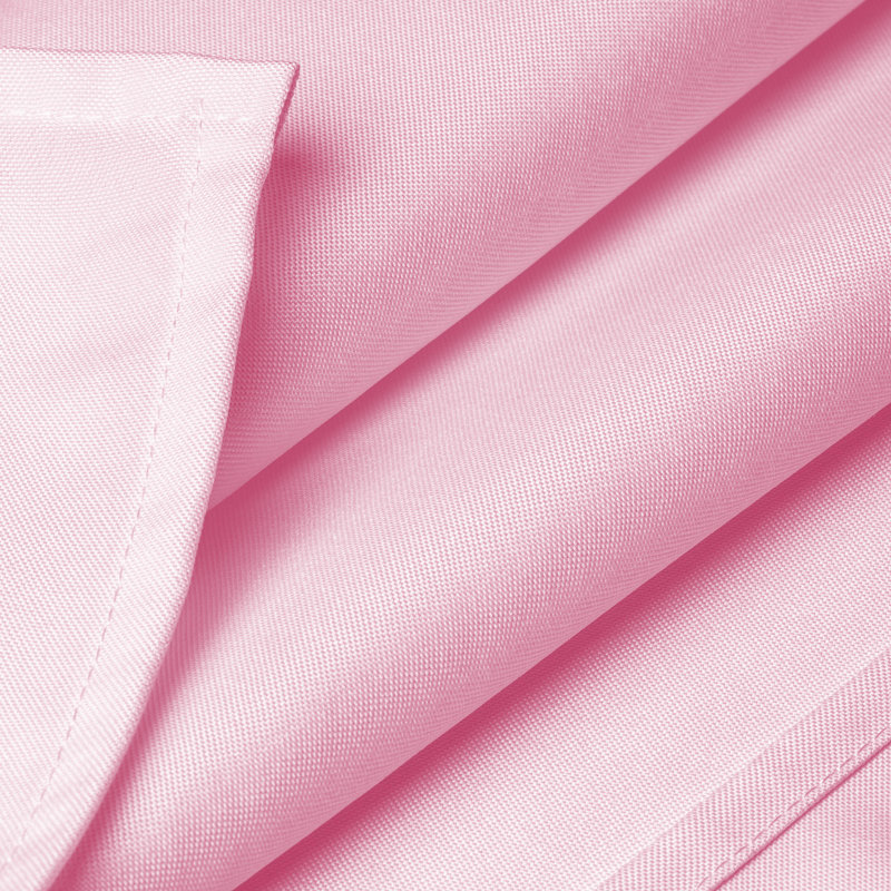  Solid Color Polyester Square Tablecloth, 70" x 70", Pink
