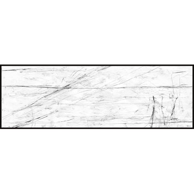 Early Dawn by Parvez Taj - Floater Frame Panoramic Painting on Canvas