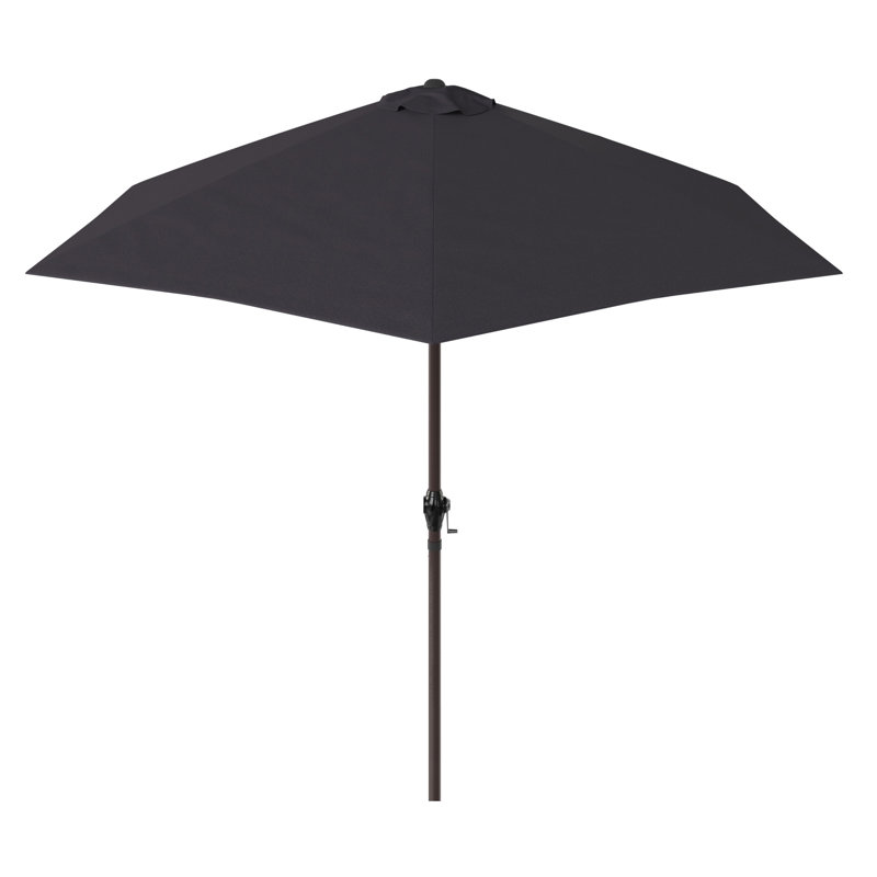 Parasol de marché 9 pi Astraea, Polyester bleu marine