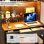 Computer Desk with Power Outlet-581630260