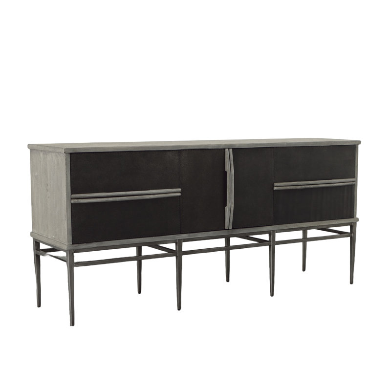 Buffet en bois massif 74 po Constantia